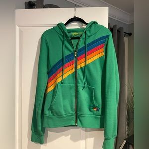 Aviator Nation Kelly Green Diagonal - Medium